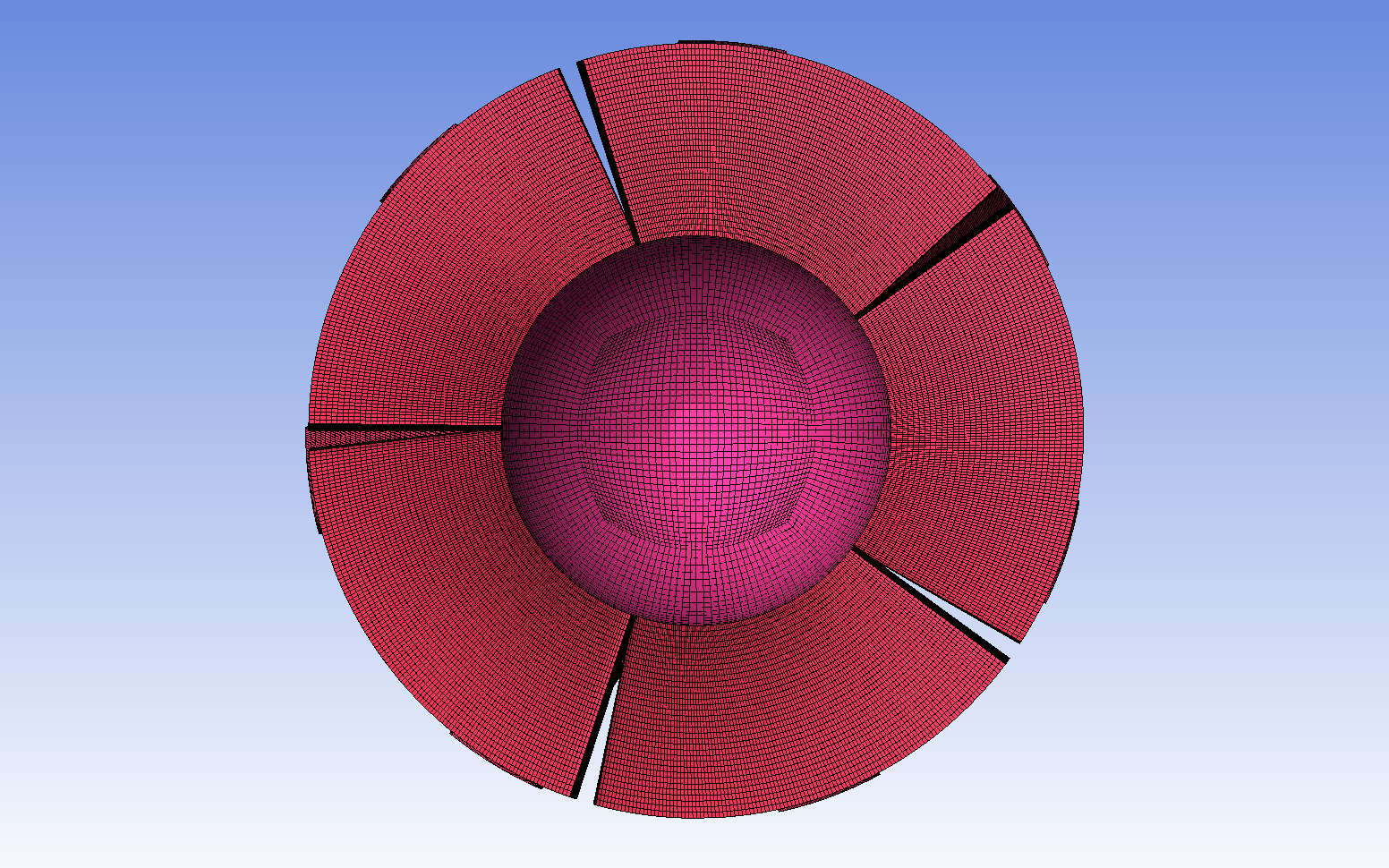 轴流泵导叶结构化网格划分教程